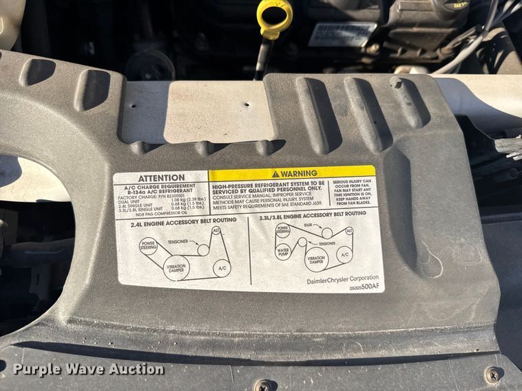 image for item EU6358 2006 Dodge Caravan/grand Caravan van