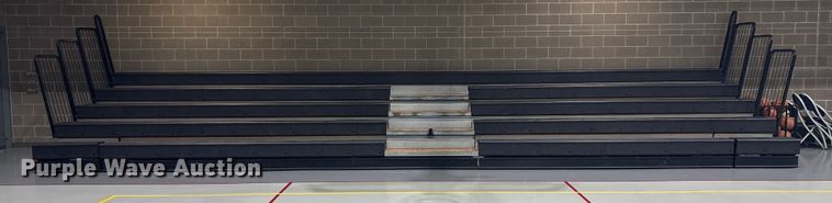 image for item EV2553 (2) Hussey collapsible bleachers