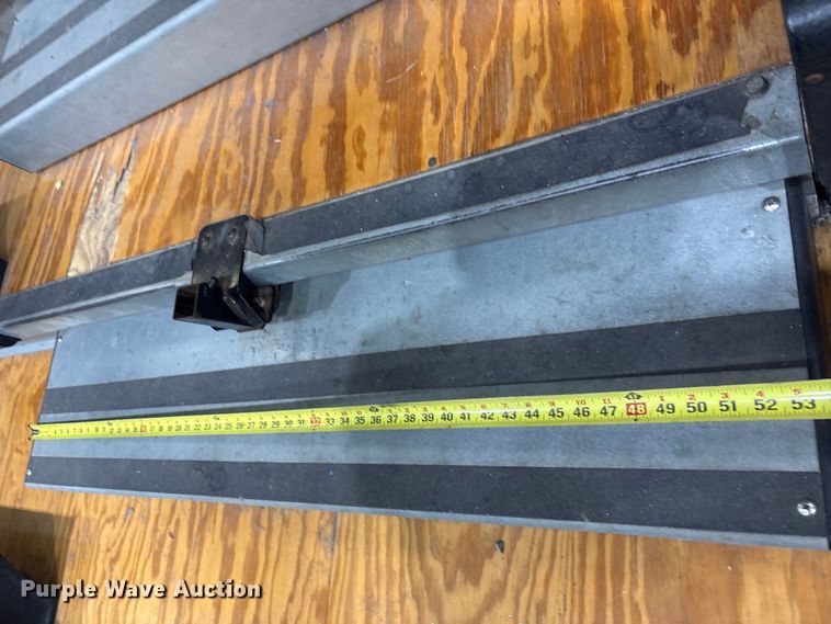 image for item EV2553 (2) Hussey collapsible bleachers