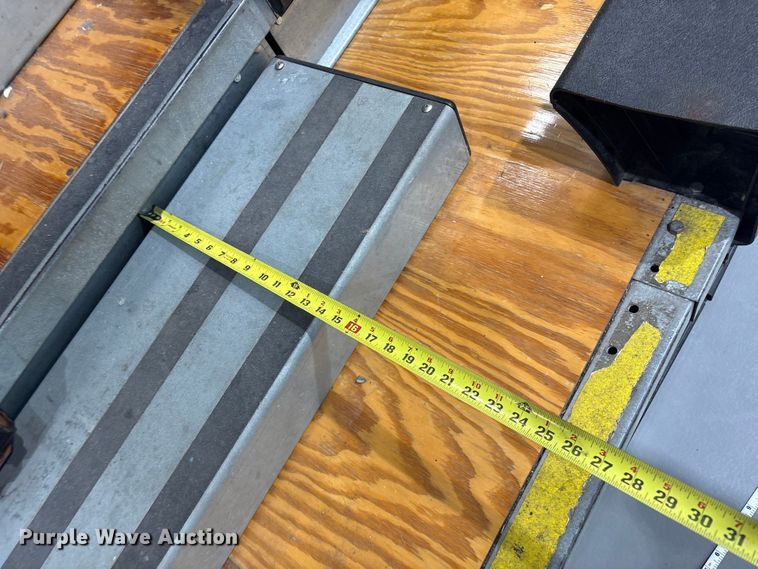 image for item EV2553 (2) Hussey collapsible bleachers