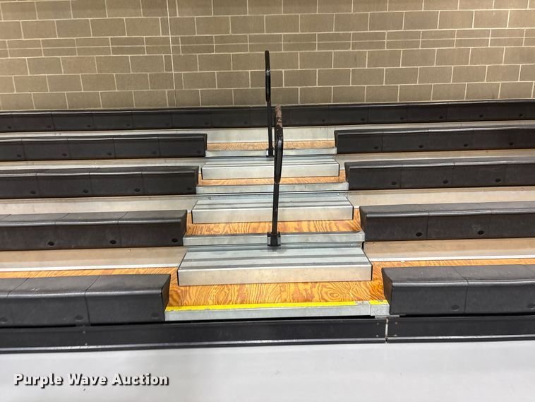 image for item EV2553 (2) Hussey collapsible bleachers