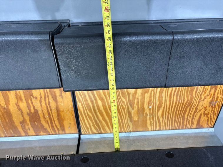 image for item EV2553 (2) Hussey collapsible bleachers