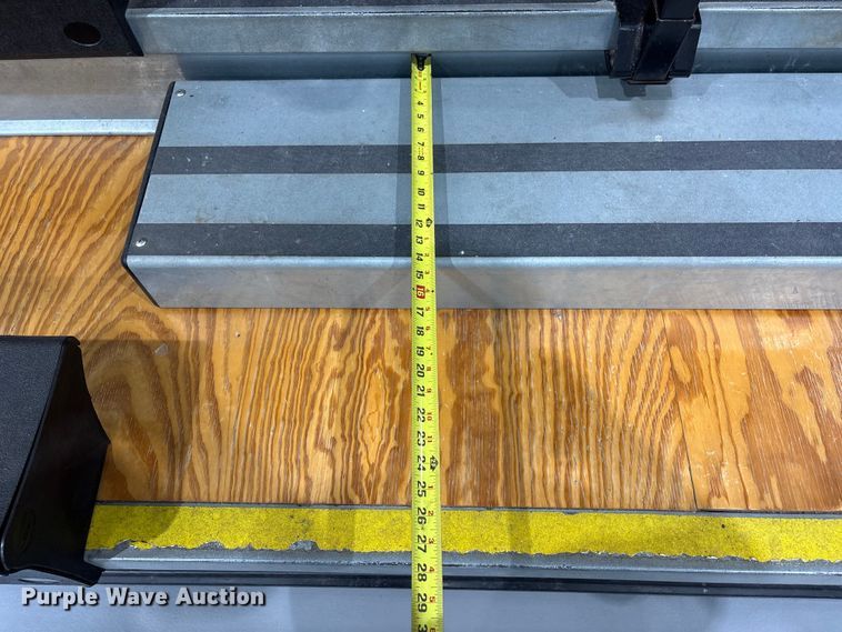 image for item EV2553 (2) Hussey collapsible bleachers