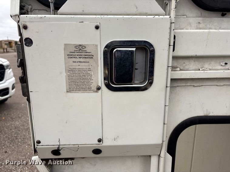 image for item EV2560 2013 Crane Carrier Low Entry refuse truck