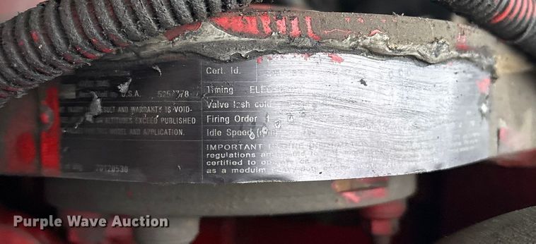 image for item EV2560 2013 Crane Carrier Low Entry refuse truck