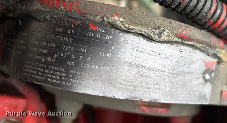 image for item EV2560 2013 Crane Carrier Low Entry refuse truck