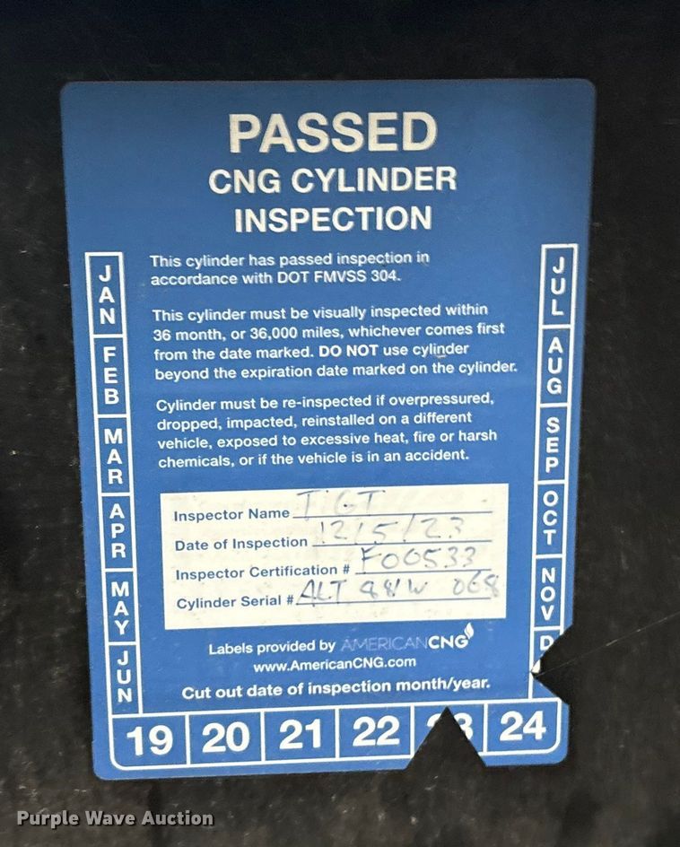 image for item EV2561 2013 Crane Carrier Low Entry refuse truck