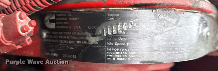 image for item EV2561 2013 Crane Carrier Low Entry refuse truck