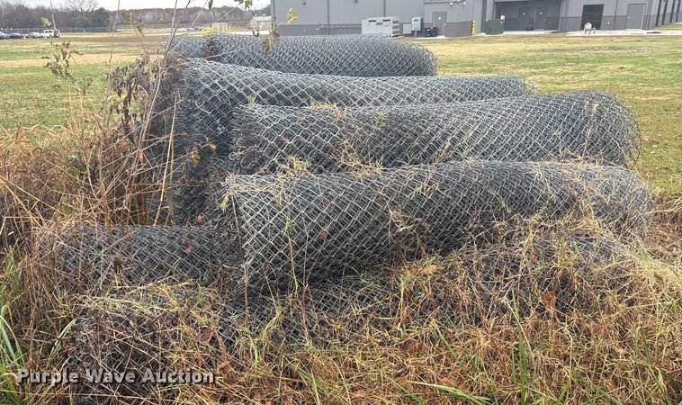 image for item EV2562 Approximately 20 rolls of chain link fence