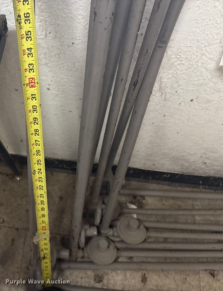 image for item EV2565 Approximately 20 natural gas pipes with regulators