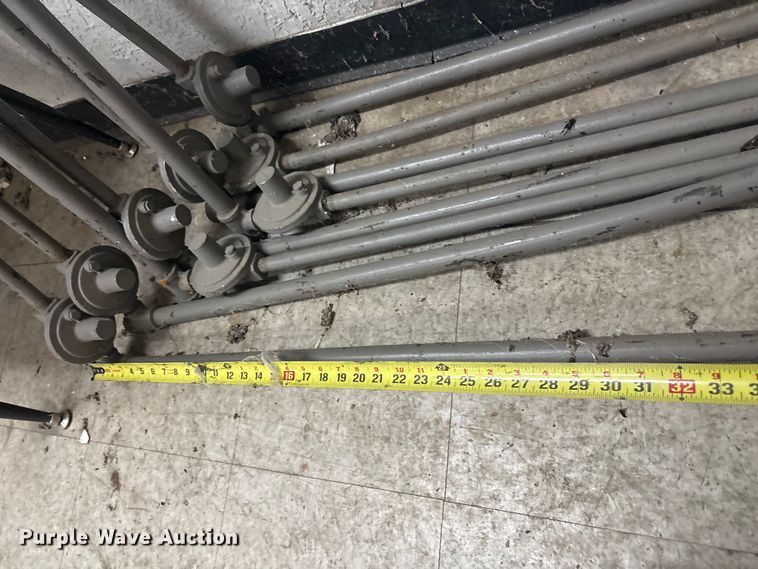 image for item EV2565 Approximately 20 natural gas pipes with regulators