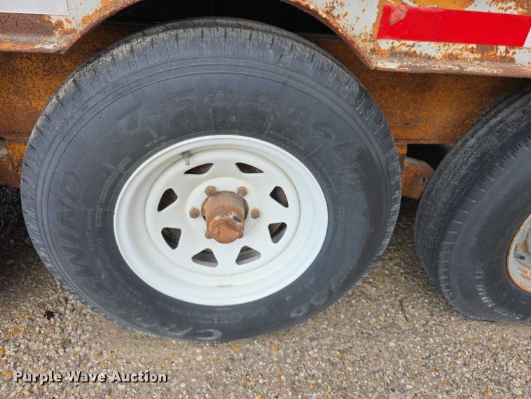 image for item FI0653 1983 Carrier King 2000 equipment trailer