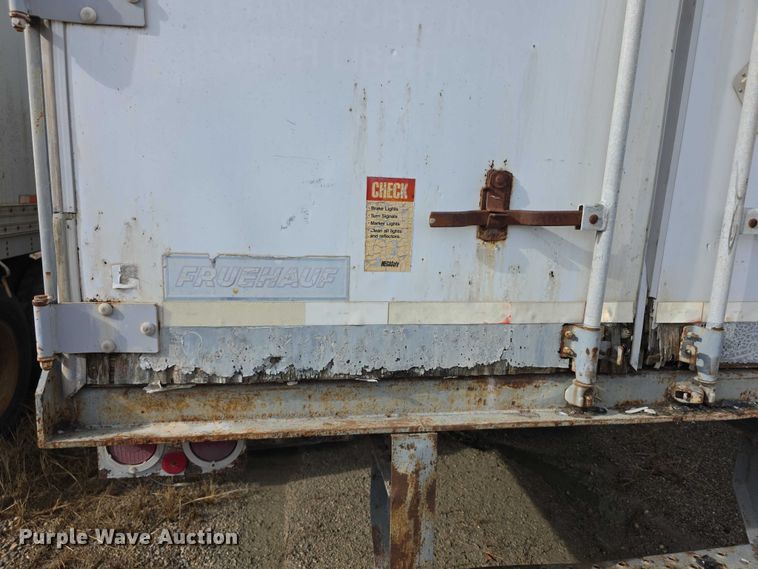 image for item FI0668 1995 Fruehauf FBLF91.5NT248 dry van trailer