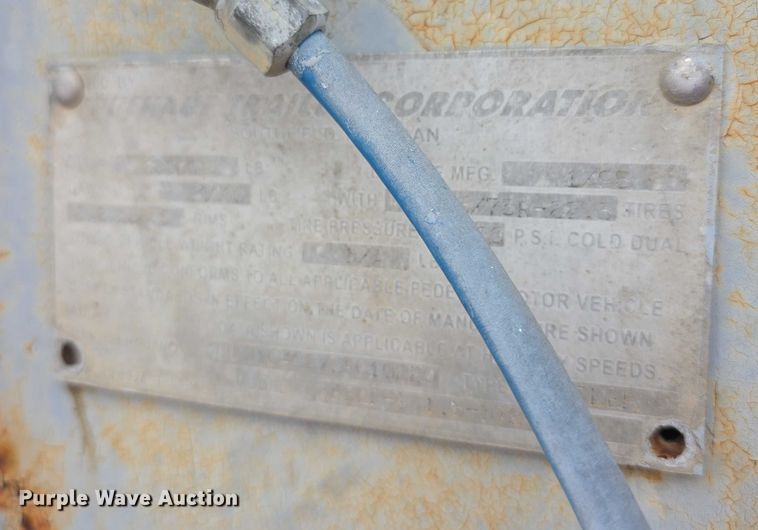 image for item FI0668 1995 Fruehauf FBLF91.5NT248 dry van trailer