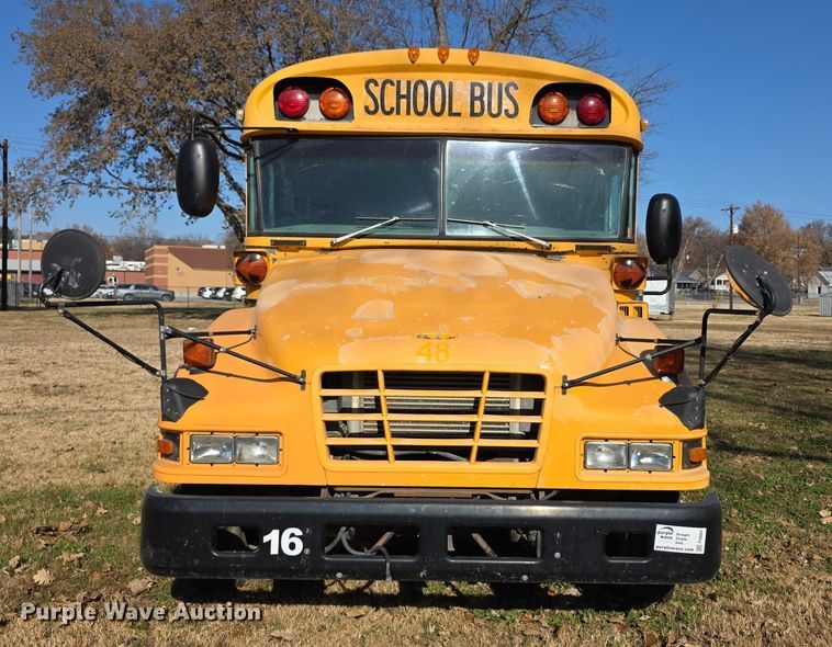 image for item FI0684 2004 Bluebird school bus