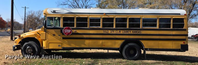 image for item FI0684 2004 Bluebird school bus