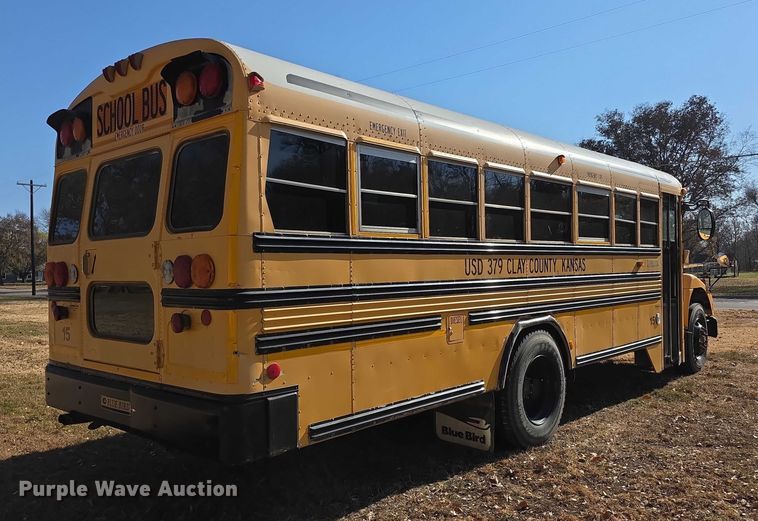 image for item FI0685 2007 Bluebird school bus