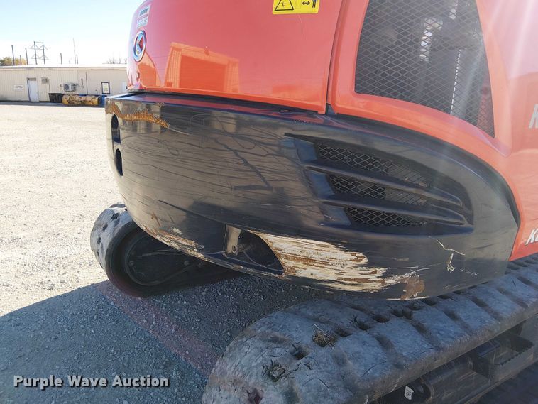 image for item FK0538 2016 Kubota KX080-4 mini excavator