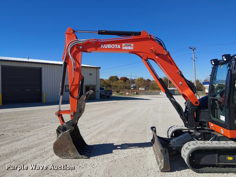 image for item FK0538 2016 Kubota KX080-4 mini excavator