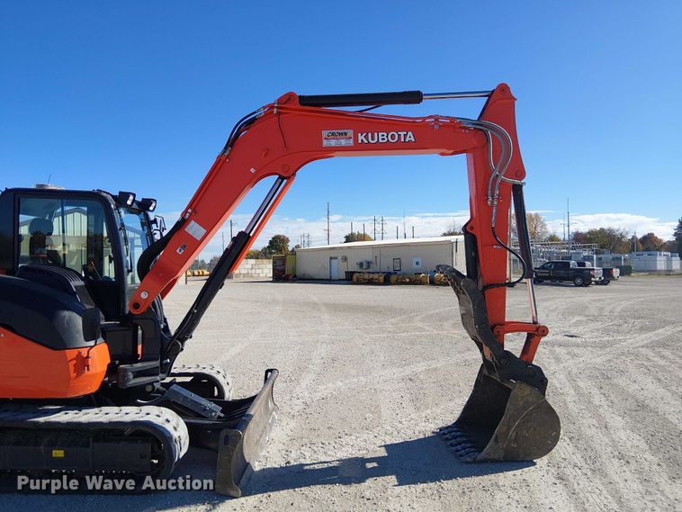 image for item FK0538 2016 Kubota KX080-4 mini excavator