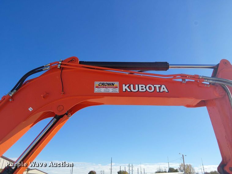 image for item FK0538 2016 Kubota KX080-4 mini excavator