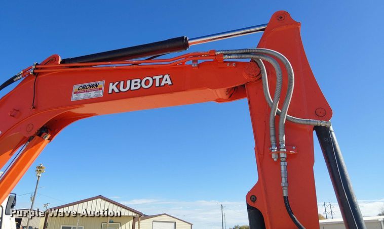 image for item FK0538 2016 Kubota KX080-4 mini excavator