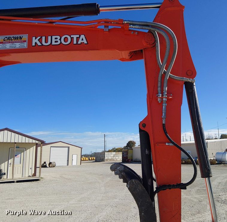 image for item FK0538 2016 Kubota KX080-4 mini excavator