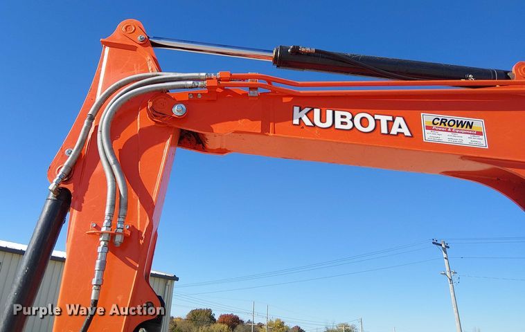 image for item FK0538 2016 Kubota KX080-4 mini excavator