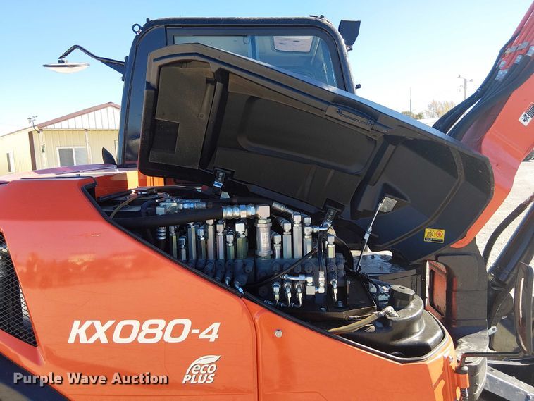 image for item FK0538 2016 Kubota KX080-4 mini excavator