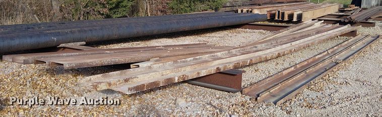 image for item FK0560 (12) pieces of channel iron