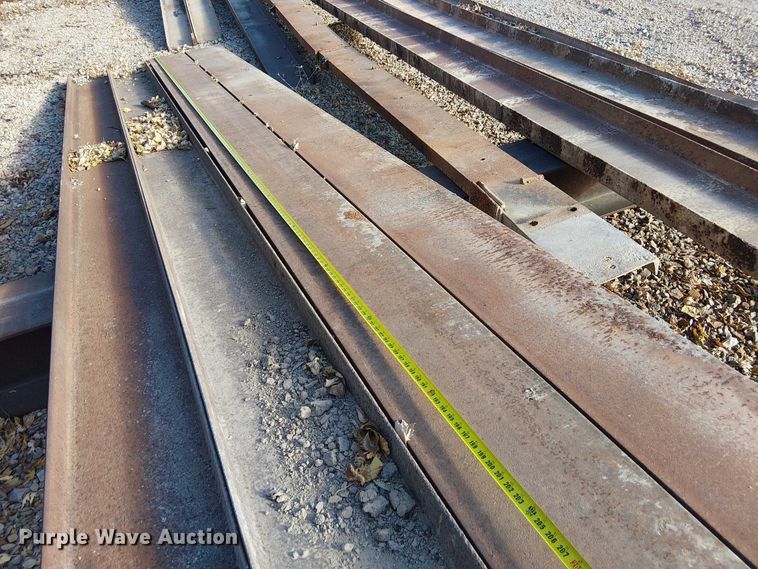 image for item FK0560 (12) pieces of channel iron