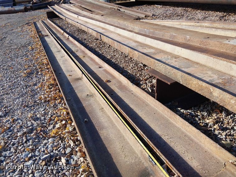 image for item FK0560 (12) pieces of channel iron