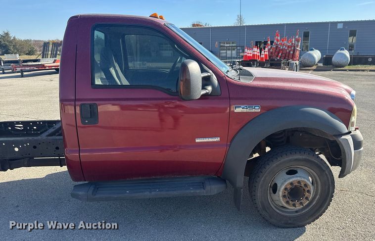 image for item FK0578 2006 Ford F450 truck cab and chassis