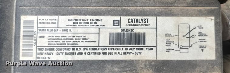 image for item FK0612 2002 Chevrolet Silverado 2500HD  pickup truck