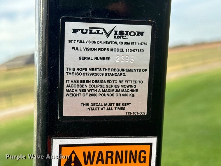 image for item NA9830 Jacobsen Eclipse 322 reel mower