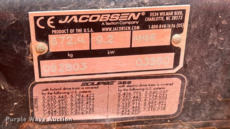 image for item NA9830 Jacobsen Eclipse 322 reel mower