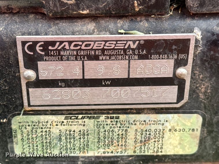 image for item NA9831 Jacobsen Eclipse 322 reel mower