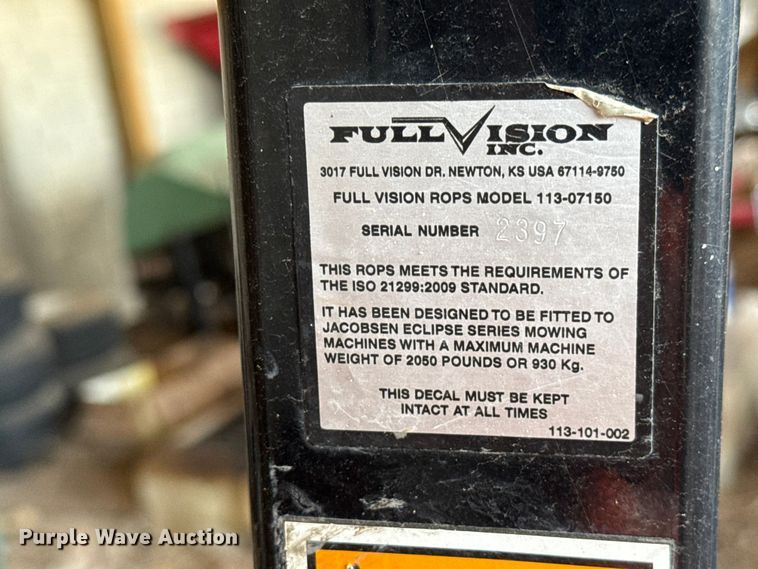 image for item NA9832 Jacobsen Eclipse 322 reel mower