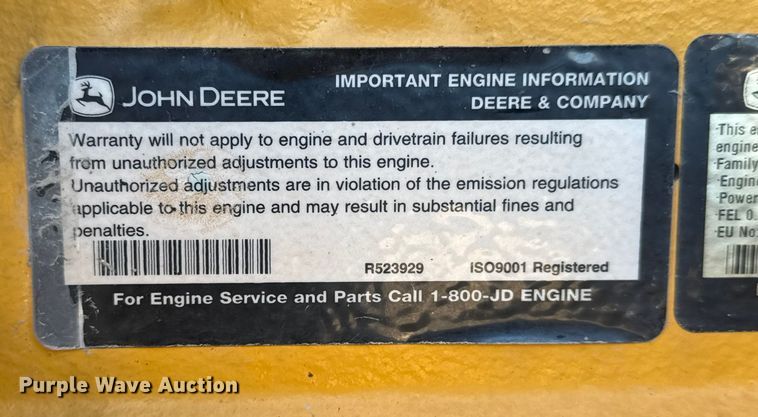 image for item NA9895 2010 John Deere 772G motor grader