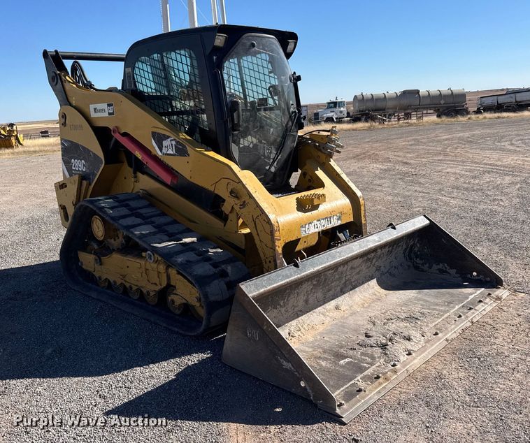 MINI CARGADOR SOBRE ORUGAS 2013 CATERPILLAR 289C2