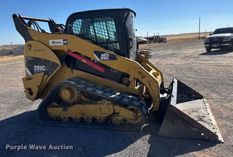 MINI CARGADOR SOBRE ORUGAS 2013 CATERPILLAR 289C2