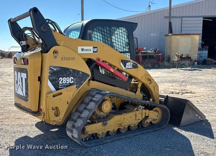 MINI CARGADOR SOBRE ORUGAS 2013 CATERPILLAR 289C2
