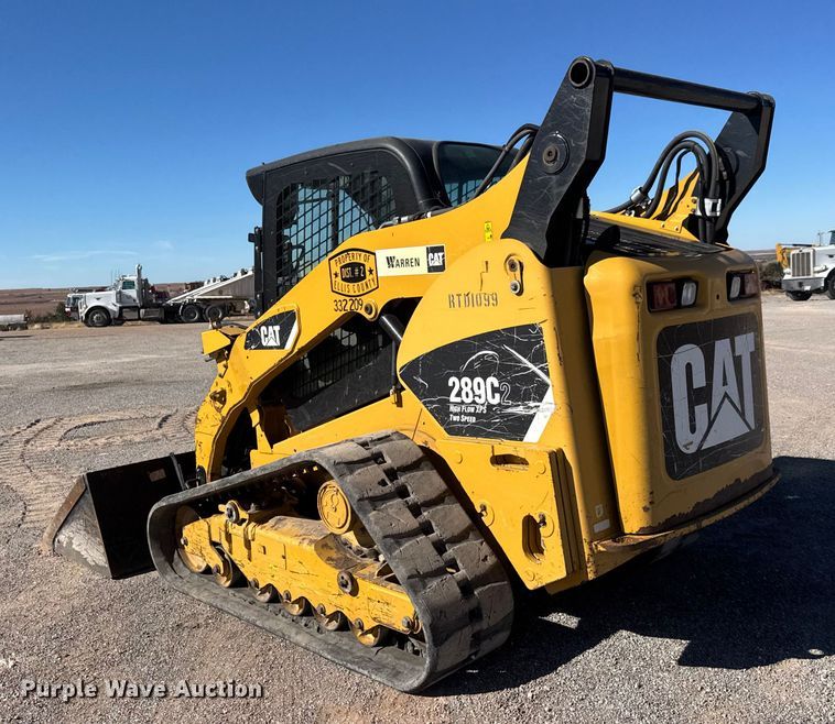 image for item NA9897 2013 Caterpillar 289C2 tracked skid steer loader