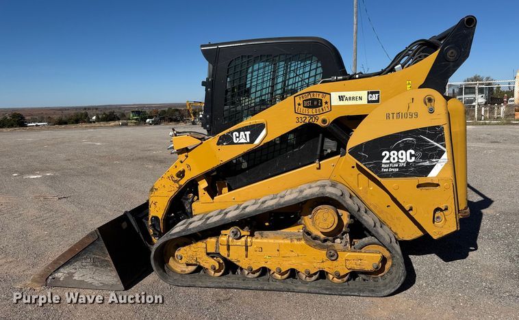 image for item NA9897 2013 Caterpillar 289C2 tracked skid steer loader