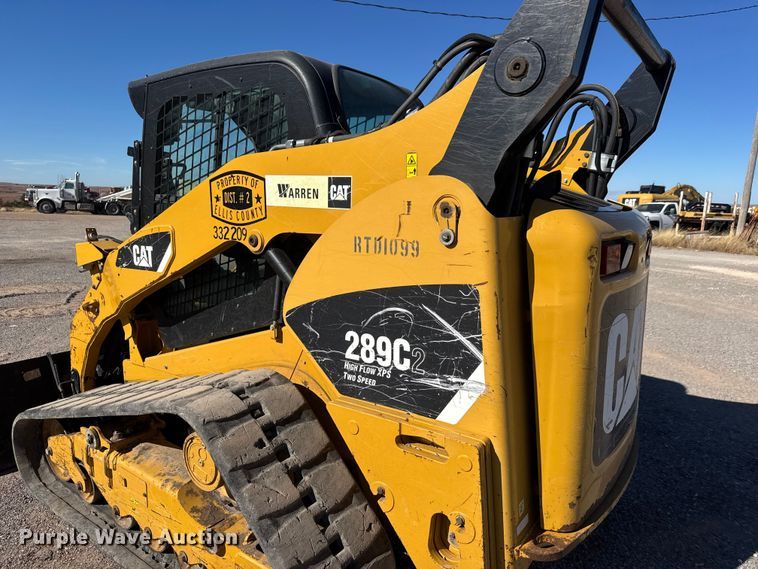 image for item NA9897 2013 Caterpillar 289C2 tracked skid steer loader