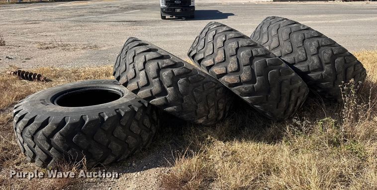 image for item NA9910 (4) Michelin XTLA 20.5R 25 wheel loader tires