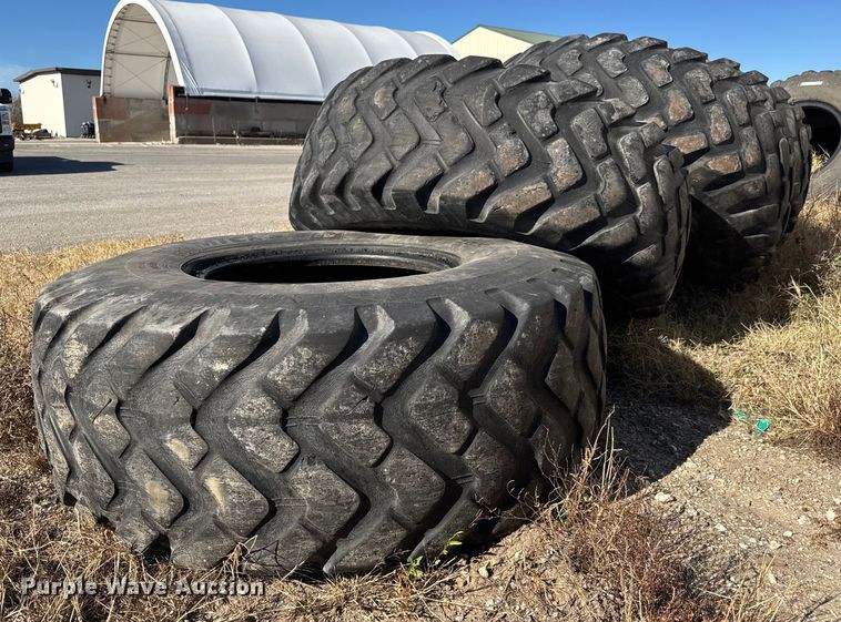 image for item NA9910 (4) Michelin XTLA 20.5R 25 wheel loader tires