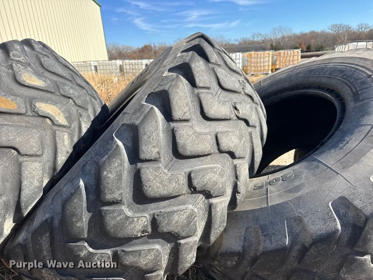 image for item NA9910 (4) Michelin XTLA 20.5R 25 wheel loader tires