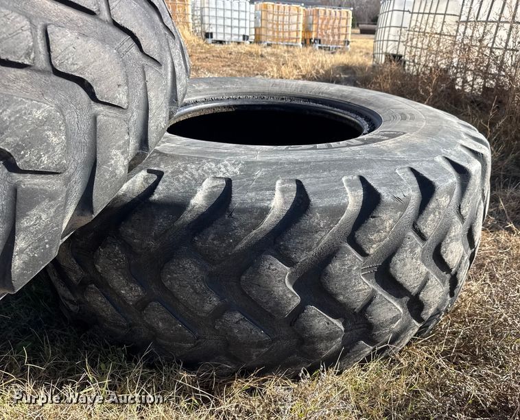 image for item NA9910 (4) Michelin XTLA 20.5R 25 wheel loader tires