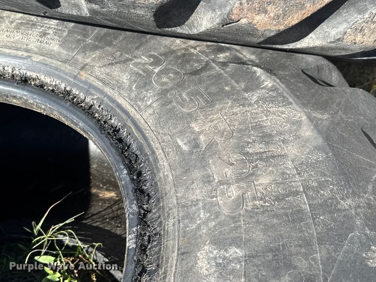 image for item NA9910 (4) Michelin XTLA 20.5R 25 wheel loader tires